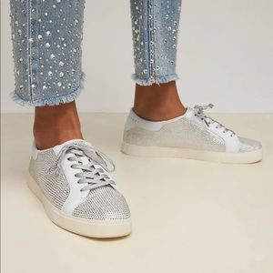 KATY PERRY 10MM THE RIZZO EMBELLISHED SNEAKERS